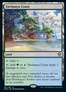 MTG - Dominaria United - 261/281 : Yavimaya Coast (Foil) (8052209549559)