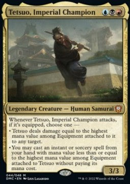 MTG - Dominaria United - Commander - 044/048 : Tetsuo, Imperial Champion (Non Foil) (9506534752503)