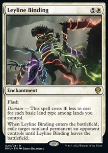 MTG - Dominaria United - 024/281 : Leyline Binding (Foil) (8052207419639)