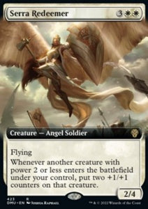 MTG - Dominaria United - 0423 : Serra Redeemer (Non Foil) (Borderless) (8052207190263)