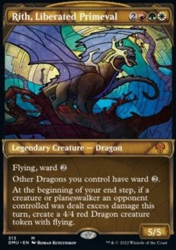 MTG - Dominaria United - 313 : Rith, Liberated Primeval (Non Foil) (Showcase) (9506536063223)