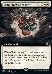 MTG - Dominaria United - 0389 : Temporary Lockdown (Foil) (Borderless) (8052203127031)