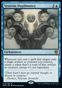 MTG - Dominaria United - 073/281 : Vesuvan Duplimancy (Foil) (8052201160951)