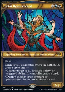 MTG - Dominaria United - 298 : Ertai Resurrected (Non Foil) (Showcase) (8107982258423)