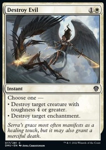 MTG - Dominaria United - 017/281 : Destroy Evil (Foil) (8370960105719)