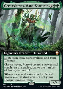 MTG - Dominaria United - Commander - 077 : Greensleeves, Maro-Sorcerer (Foil) (Borderless) (8052215841015)