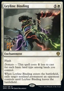 MTG - Dominaria United - Promo - 024/281 : Leyline Binding (Foil) (9506539307255)