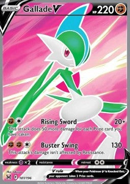 SWORD AND SHIELD, Lost Origin - 181/196 : Gallade V (Full Art) (9532771139831)