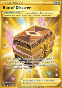 SWORD AND SHIELD, Lost Origin - 214/196 : Box of Disaster (Secret Rare) (8408514822391)