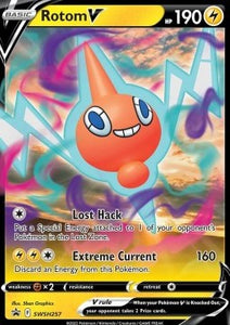 SWORD AND SHIELD, Black Star Promo - SWSH257 : Rotom V (Half Art) (9534297866487)