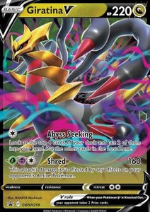 SWORD AND SHIELD, Black Star Promo - SWSH259 : Giratina V (Half Art) (9534410653943)