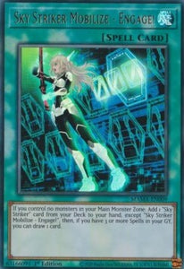 YGO - Magnificent Mavens - MAMA-EN009 : Sky Striker Mobilize - Engage! (Ultra Rare) - 1st Edition (8079710585079)