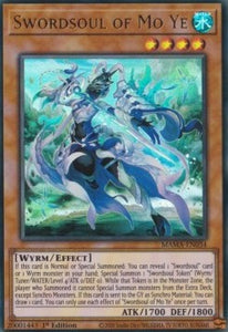 YGO - Magnificent Mavens - MAMA-EN034 : Swordsoul of Mo Ye (Ultra Rare) - 1st Edition (7967875399927)