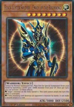 YGO - Magnificent Mavens - MAMA-EN047 : Black Luster Soldier - Envoy of the Beginning (Ultra Rare) - 1st Edition (8079721234679)