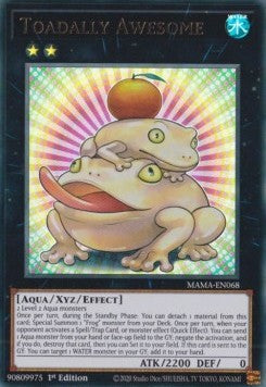 YGO - Magnificent Mavens - MAMA-EN068 : Toadally Awesome (Ultra Rare) - 1st Edition (8079727296759)
