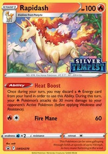 SWORD AND SHIELD, Black Star Promo - SWSH270 : Rapidash (Holo) (9542371901687)