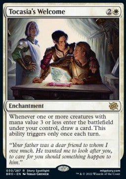 MTG - The Brothers' War - 030/287 : Tocasia's Welcome (Non Foil) (8371584401655)
