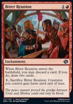 MTG - The Brothers' War - 127/287 : Bitter Reunion (Non Foil) (8371628736759)