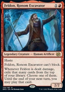 MTG - The Brothers' War - 135/287 : Feldon, Ronom Excavator (Foil) (8345837666551)