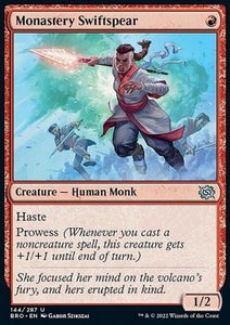 MTG - The Brothers' War - 144/287 : Monastery Swiftspear (Non Foil) (8371603636471)