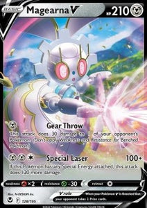 SWORD AND SHIELD, Silver Tempest - 128/195 : Magearna V (Half Art) (9534421827831)