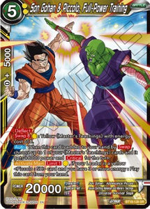 Dragon Ball Super - Fighter's Ambition - BT19-128 : Son Gohan & Piccolo, Full-Power Training (Super Rare) (8114673287415)