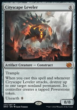 MTG - The Brothers' War - 233/287 : Cityscape Leveler (Non Foil) (9506145075447)