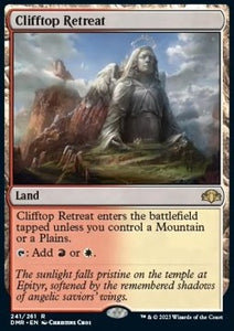 MTG - Dominaria Remastered - 241/261 : Clifftop Retreat (Non Foil) (8002302312695)