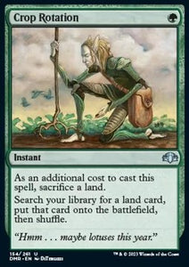 MTG - Dominaria Remastered - 154/261 : Crop Rotation (Foil) (8070328910071)