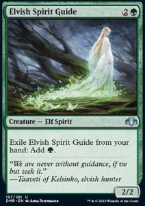 MTG - Dominaria Remastered - 157/261 : Elvish Spirit Guide (Non Foil) (8105423896823)