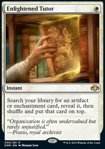 MTG - Dominaria Remastered - 006/261 : Enlightened Tutor (Non Foil) (7967826378999)