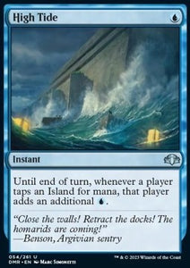 MTG - Dominaria Remastered - 054/261 : High Tide (Non Foil) (8345623855351) (8345625460983)