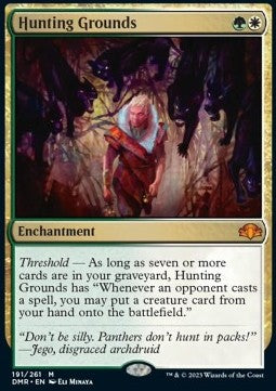 MTG - Dominaria Remastered - 191/261 : Hunting Grounds (Non Foil) (8105156837623)