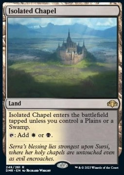 MTG - Dominaria Remastered - 249/261 : Isolated Chapel (Non Foil) (8001877934327)