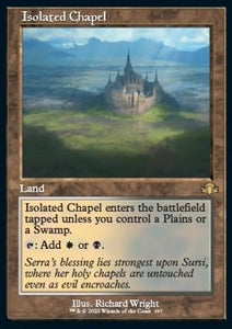 MTG - Dominaria Remastered - 397 : Isolated Chapel (Non Foil) (Retro Frame) (8055509909751)