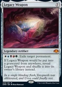 MTG - Dominaria Remastered - 229/261 : Legacy Weapon (Foil) (9506201960695)