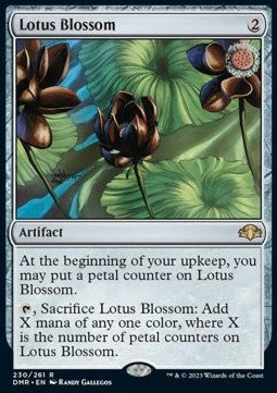 MTG - Dominaria Remastered - 230/261 : Lotus Blossom (Foil) (8070329729271)