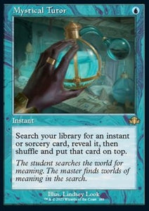 MTG - Dominaria Remastered - 289 : Mystical Tutor (Retro Frame) (Non Foil) (7967825756407)