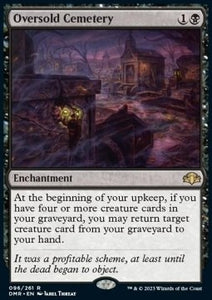 MTG - Dominaria Remastered - 096/261 : Oversold Cemetery (Non Foil) (8105152119031)