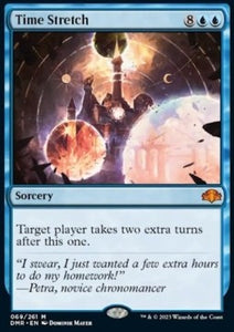 MTG - Dominaria Remastered - 069/261 : Time Stretch (Non Foil) (8002301100279)