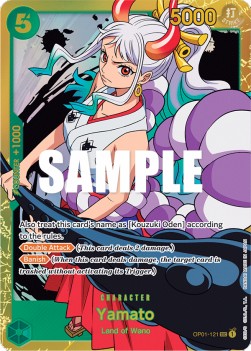 One Piece - Romance Dawn - OP01-121 : Yamato (Secret Rare) (7986081956087)