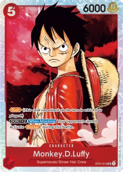 One Piece - Awakening of the New Era - ST01-012 : Monkey.D.Luffy (Super Rare) (8327991427319)