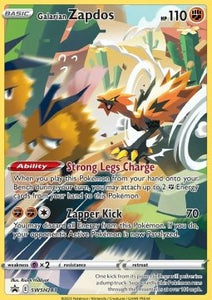 SWORD AND SHIELD, Black Star Promo - SWSH283 : Galarian Zapdos (Full Art) (8067272900855)