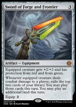 MTG - Phyrexia: All Will Be One - 171/331 : Sword of Forge and Frontier (Non Foil) (7967834964215)
