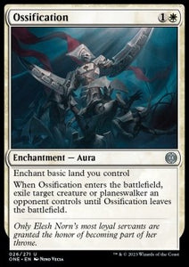 MTG - Phyrexia: All Will Be One - 026/271 : Ossification (Non Foil) (9506548613367)