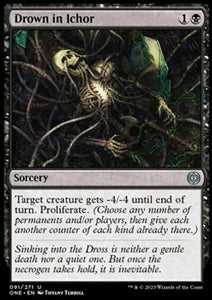 MTG - Phyrexia: All Will Be One - 091/271 : Drown in Ichor (Non Foil) (9506548842743)