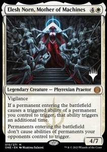 MTG - Phyrexia: All Will Be One - Promo - 010/271 : Elesh Norn, Mother of Machines (Non Foil) (14832195502461)