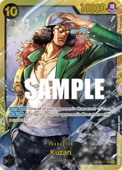 One Piece - Paramount War - OP02-121 : Kuzan (Secret Rare) (7999989252343)