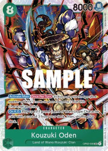 One Piece - Paramount War - OP02-030 : Kouzuki Oden (Super Rare) (8067185803511)