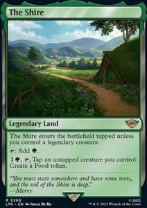 MTG - LOTR: Tales of Middle Earth - 0260 : The Shire (Foil) (8107097358583)